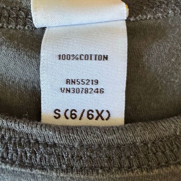 Harajuku Mini Girls Long Sleeve Cursed To Cuteness Halloween Gray Size 6/6X Y2K - Picture 5 of 7